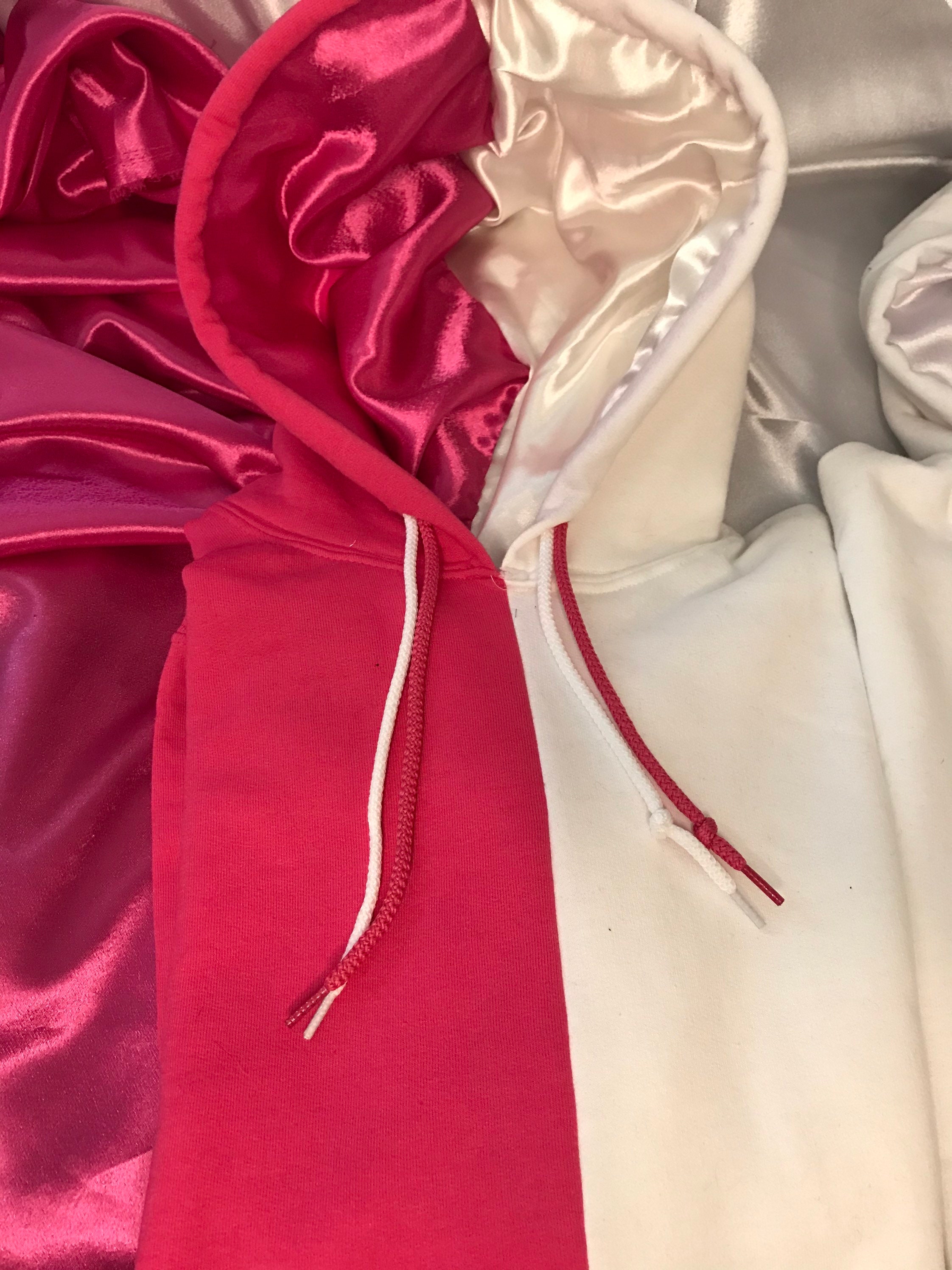 Split Satin Lined Hoodies