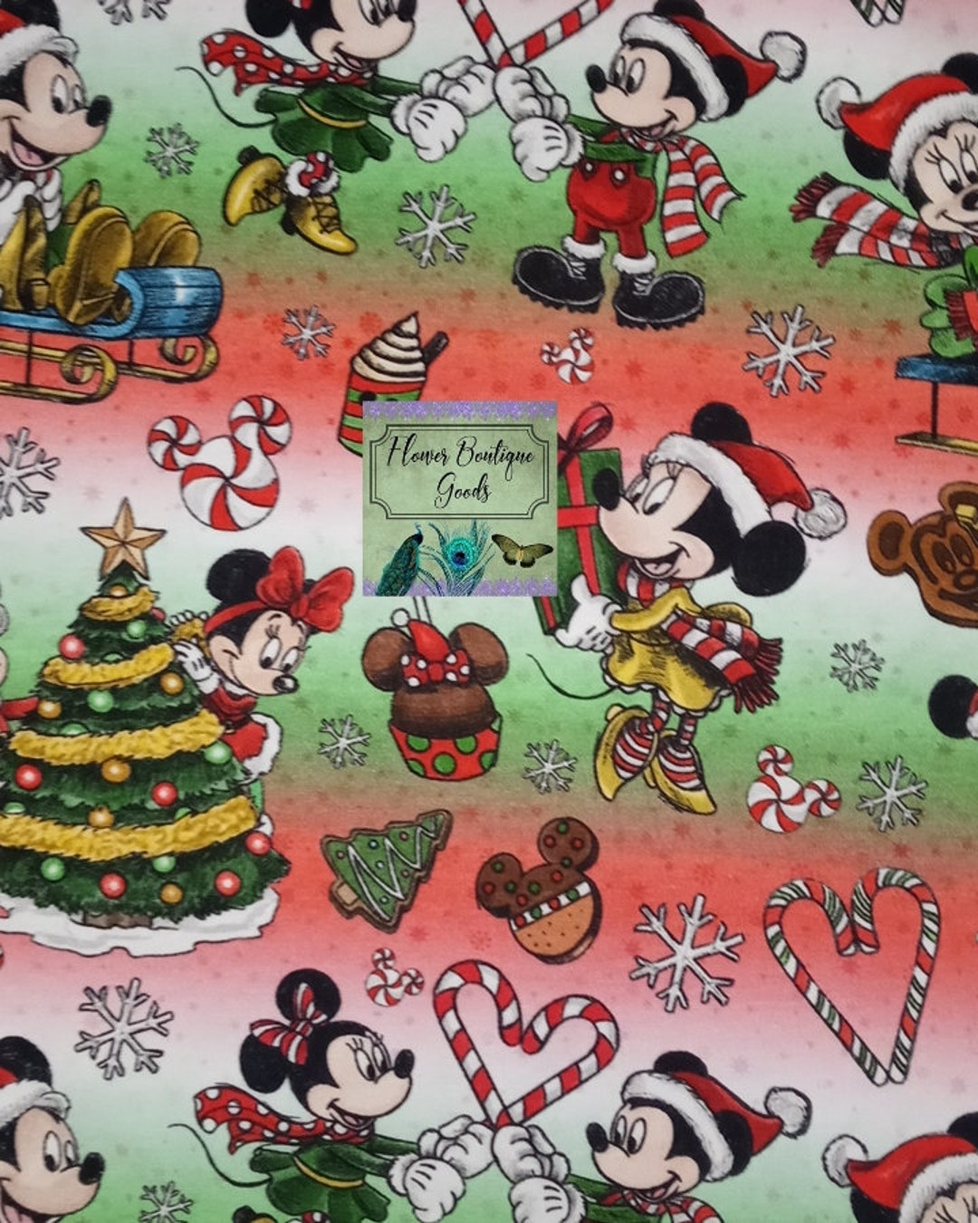 Disney Minnie & Mickey Mouse Christmas Paper 9oz. Cups, 8ct