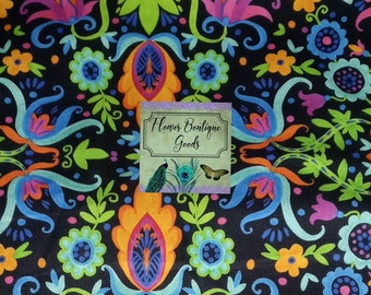 100% tejido de algodón / Encanto / Tema / 9 "x14" / Corte de tela / Corte de vaso