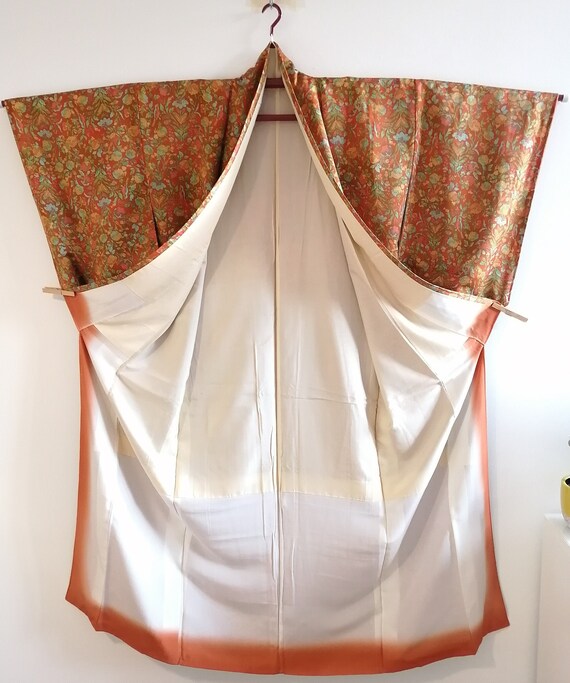 Vintage Japanese Kimono, Antique Kimono, Vintage K