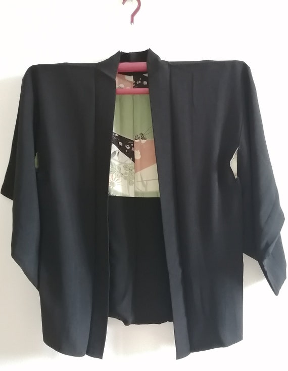 Haori, Jacket, Vintage Japanese Kimono, Antique Ki