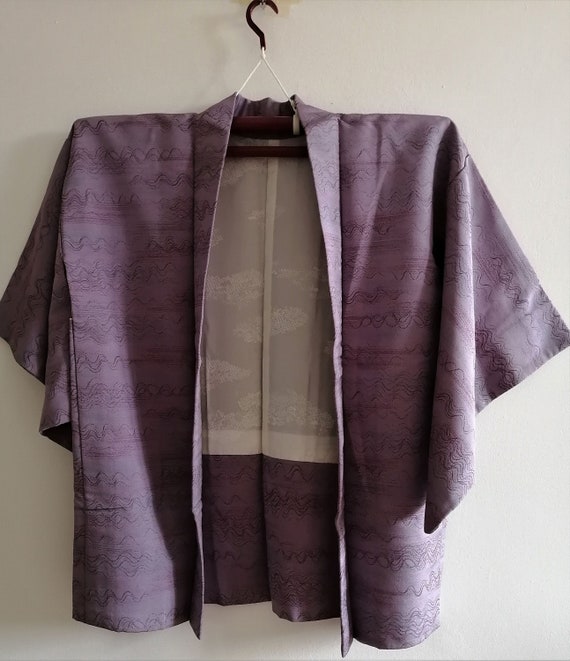Haori, Jacket, Vintage Japanese Kimono, Antique Ki