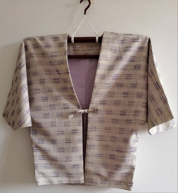 Haori, Jacket, Vintage Japanese Kimono, Antique Ki