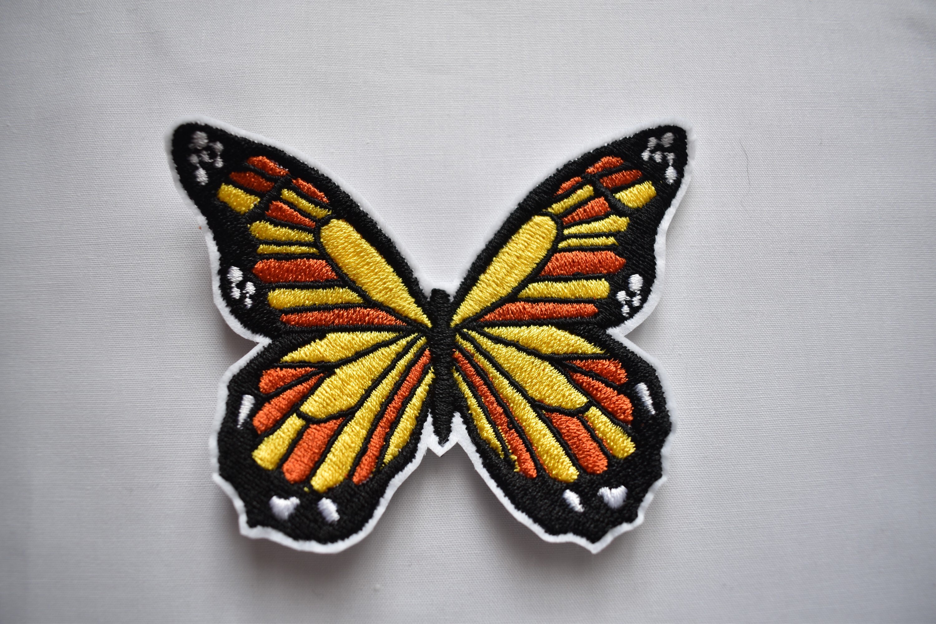 Large Butterfly Iron On Patch / Iron on Patch / Butterfly Etsy