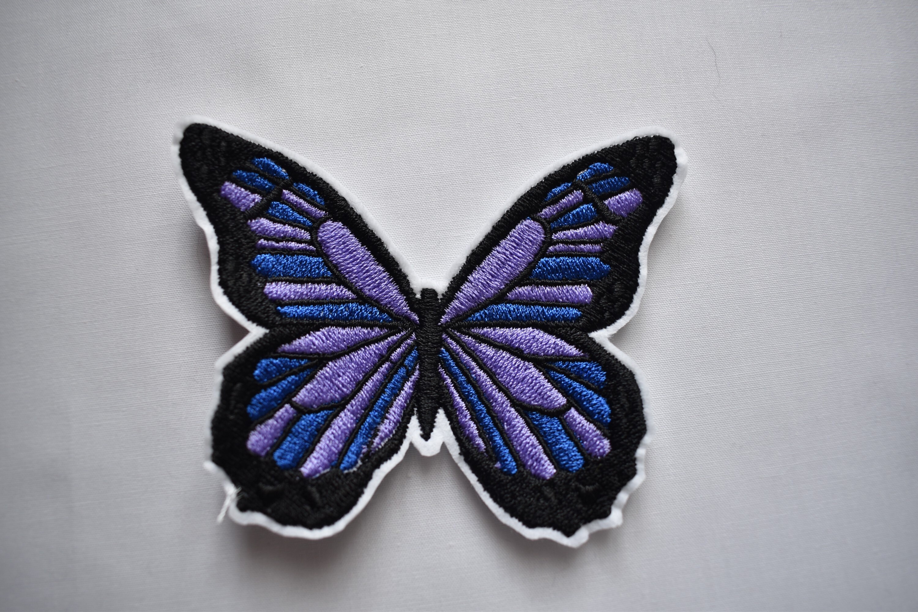 Large Butterfly Iron On Patch / Iron on Patch / Butterfly Etsy