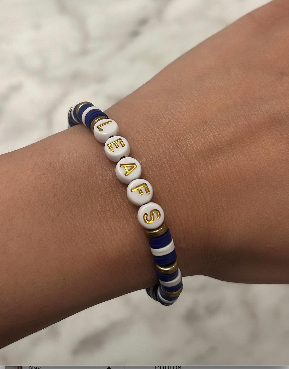 Pandora Jewelry NFL Oakland Raiders Stretch Bead Bracelet For Sale