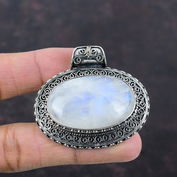 Moonstone Pendant - Etsy