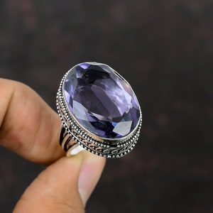 Amethyst ring - Etsy 日本