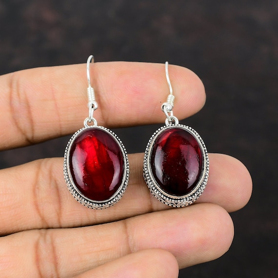 Paire De Boucles D'oreilles Anciennes - Modèle (96-25), Occasion