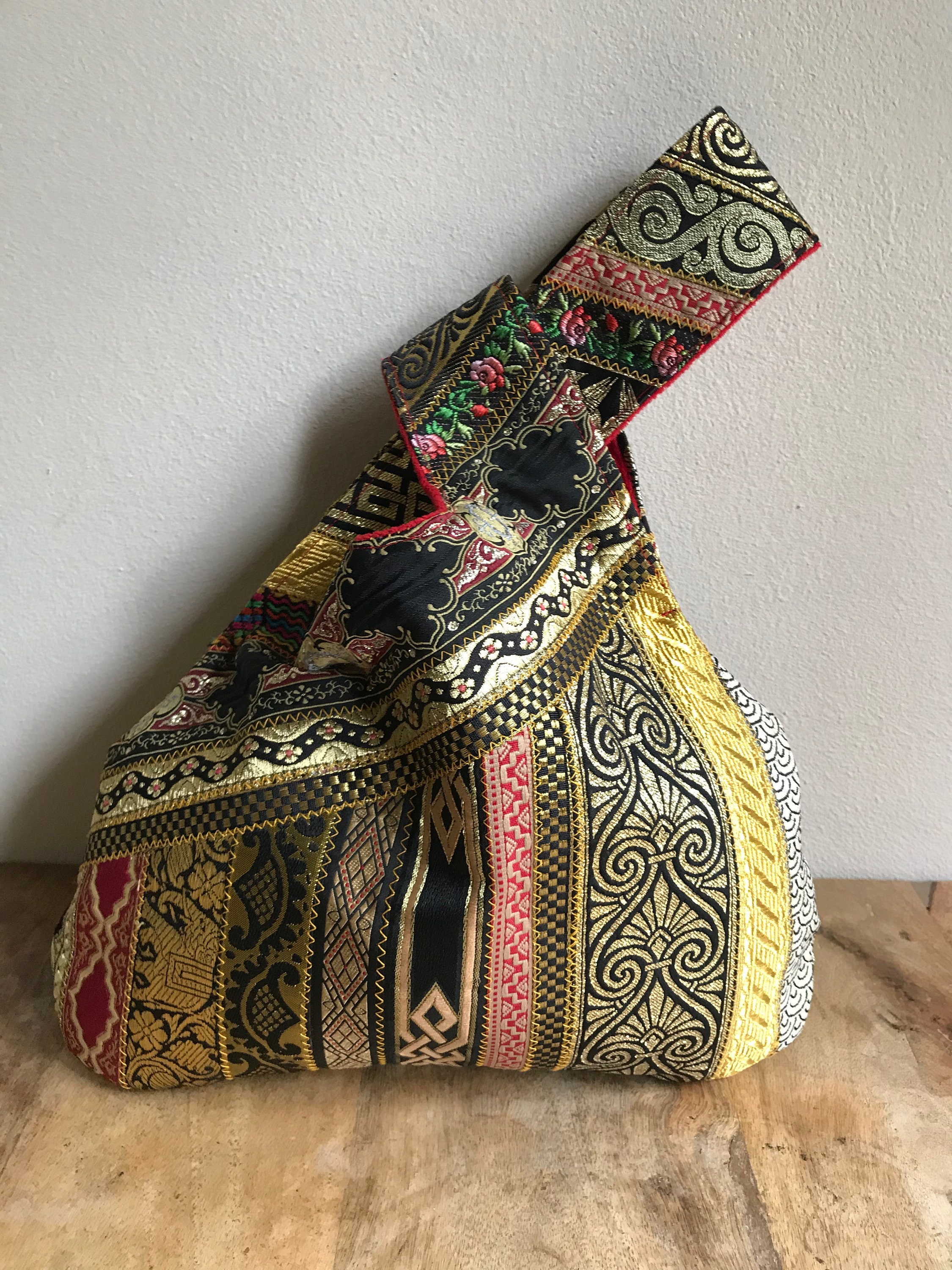 Colorful knot bag evening bag handbag Etsy