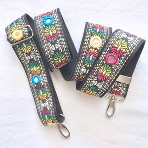 Purse Strap, Camera strap, Vintage, BOHO