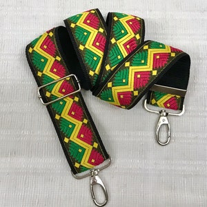 Bag Strap Adjustable Rastafari Reggae Jamaica