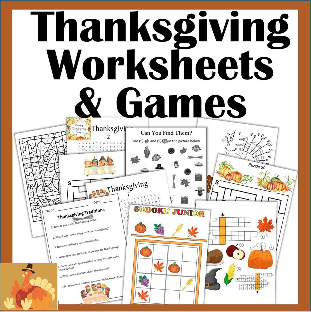 thanksgiving-worksheets-for-kids-printable-games-for-kids-thanksgiving-theme-worksheets-thanksgiving-mazes-and-word-searches-60-pages-etsy