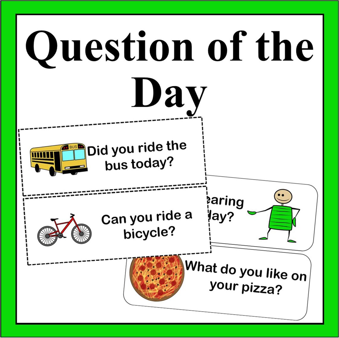discussion question of the day