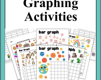 Graphing Worksheets: Real-World Math Activities (Digital Download)