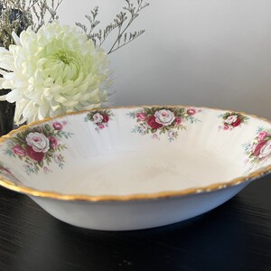 Royal Albert Celebration 9” Oval Vegetable Bowl