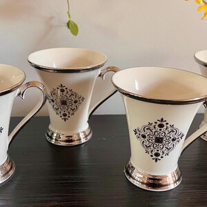 LENOX Dimension Solitaire Ivory Accent Mug - Set of 4