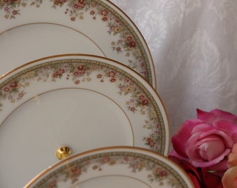 Noritake Ireland 3 Tier Cake Stand ONLY (Morning Jewel) for Afternoon Tea (Vintage China)