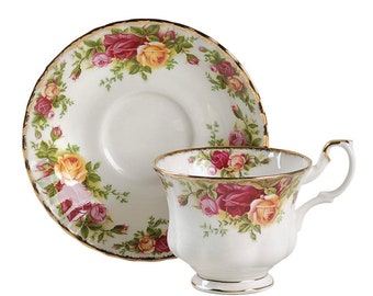 Royal Albert Old Country Roses Teacup and Saucer
