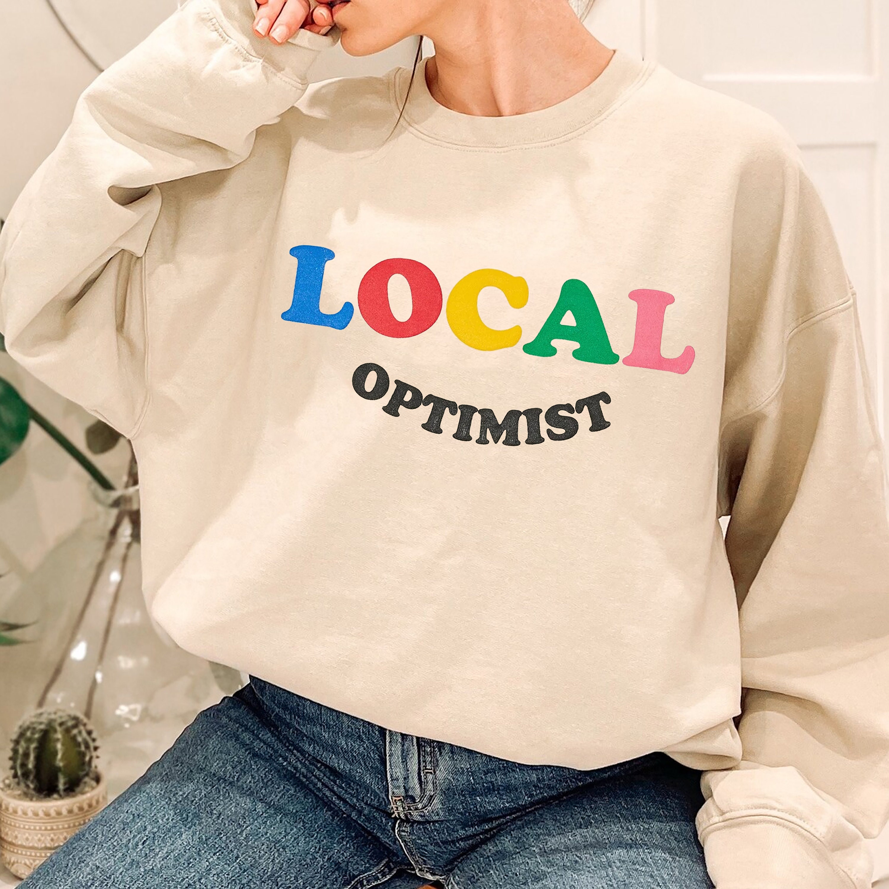 local optimist sweatshirt Girish