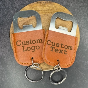 Personalized Bottle Opener Keychain, Logo Bottle Opener, Bottle Opener Keyring, Bottle Opener Gift, Gift