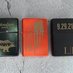 Accendino Zippo con incisione personalizzata, Accendino Zippo personalizzato, Accendino personalizzato, Regalo Zippo con incisione