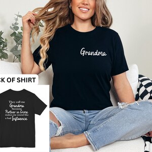Funny Grandma Shirt, Funny Grandma Gift, Grandma Shirt, Gift for Grandma, New Grandma Gift, Mother&#39;s Day Gift, Grandparent&#39;s Day, Mom Gift