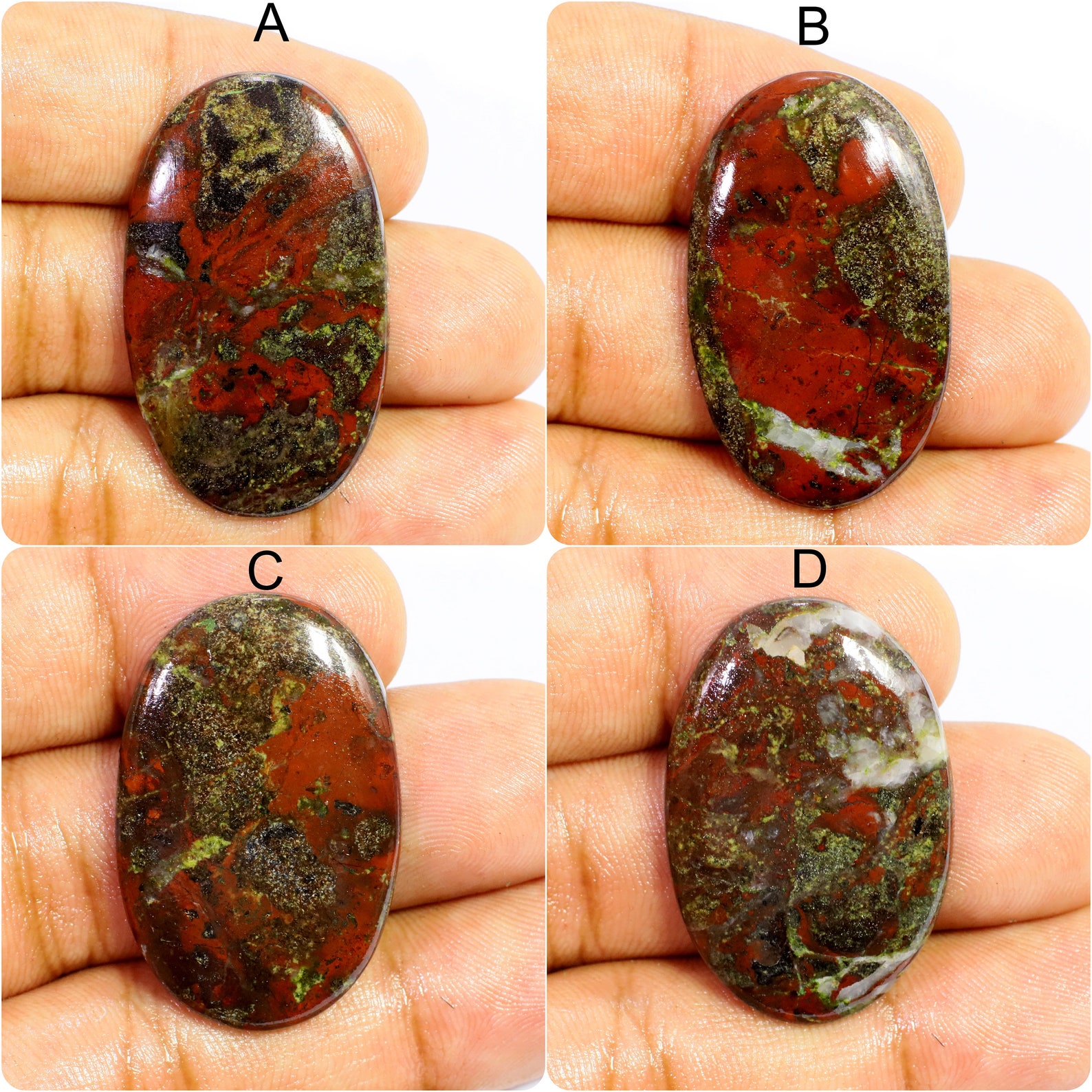 AAA & High Quality Dragon Jasper Cabochon Natural Dragon Etsy