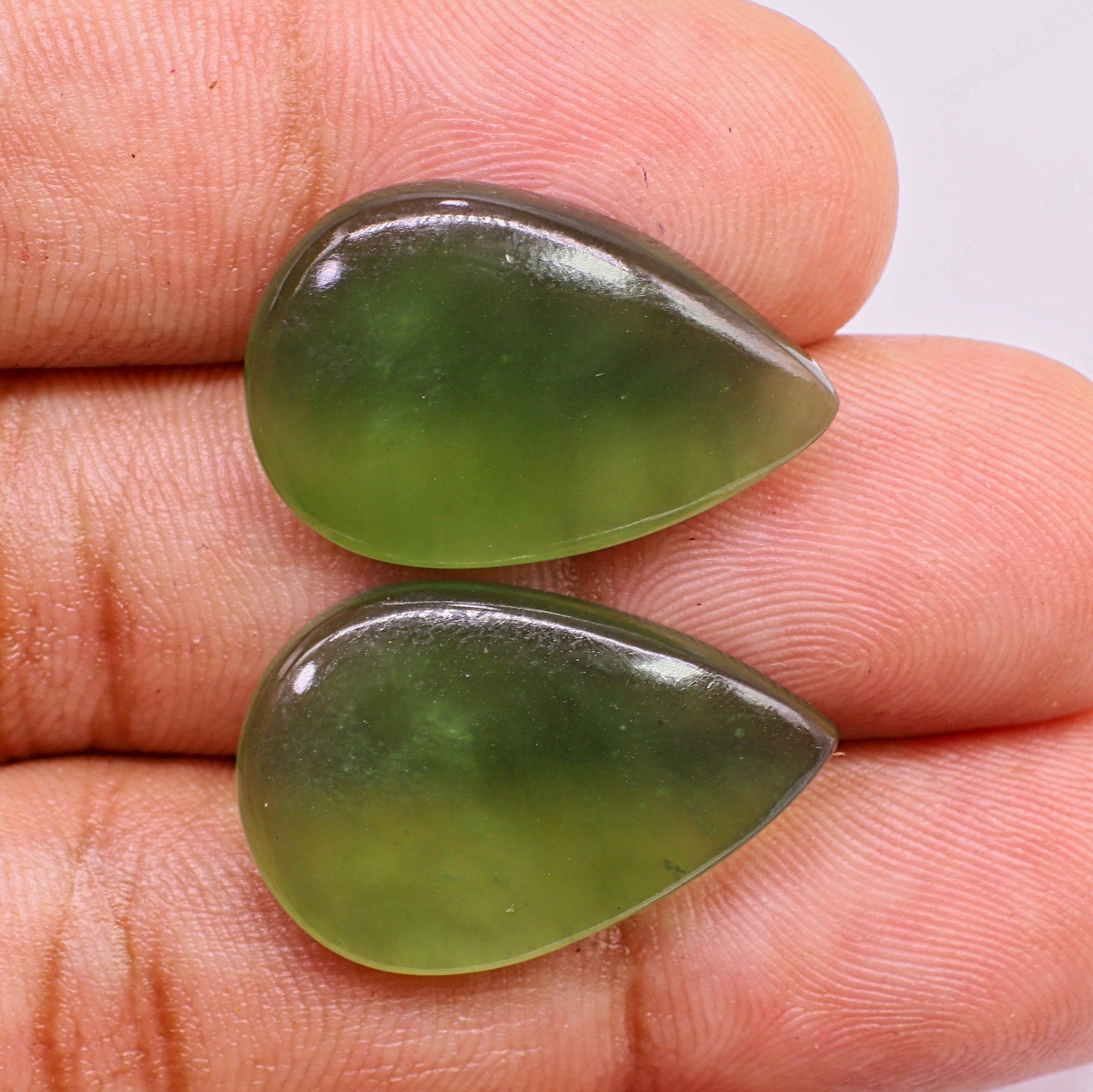 Natural Green Serpentine Cabochon Serpentine Gemstone Etsy