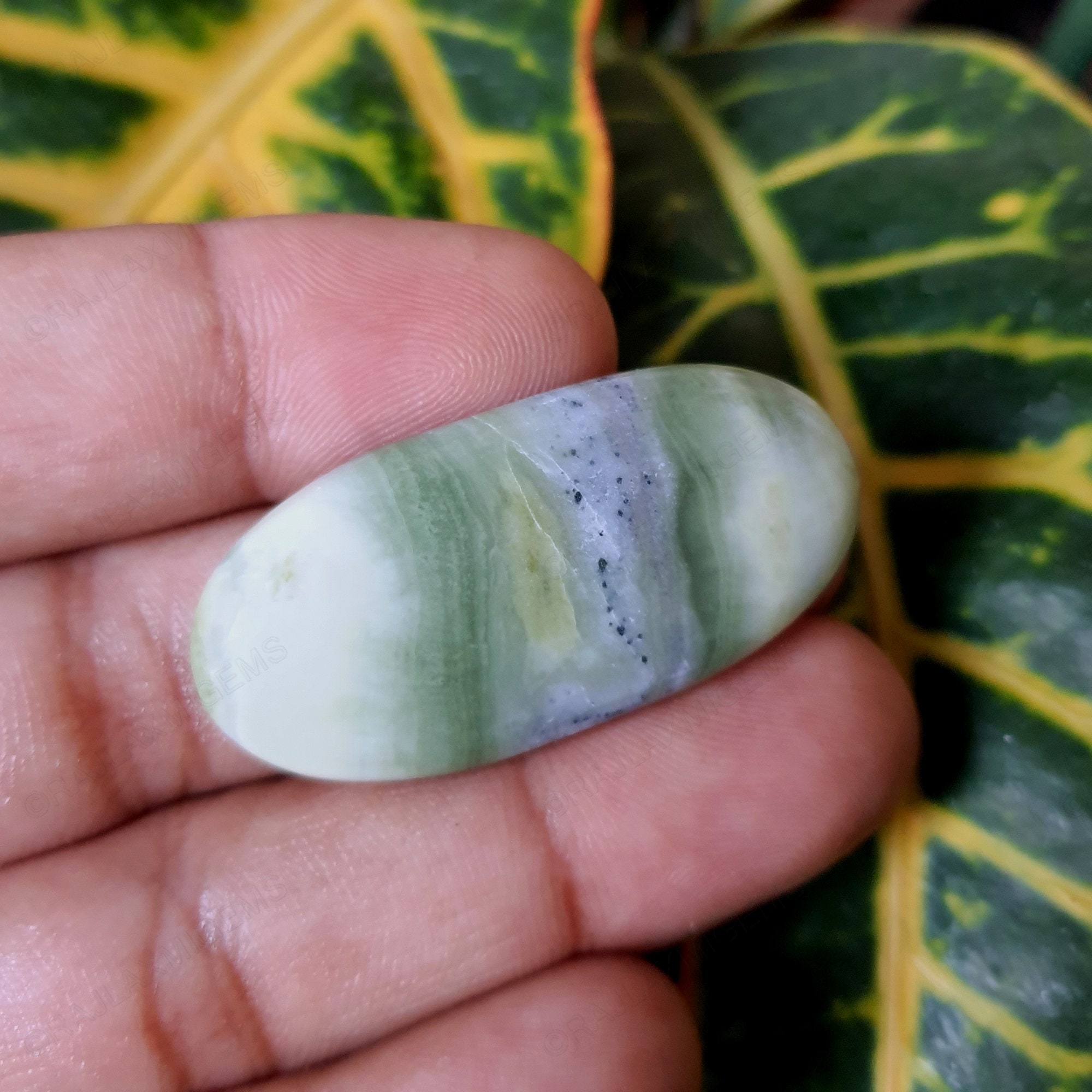 Natural Serpentine Gemstone Pair Top Quality Serpentine Etsy