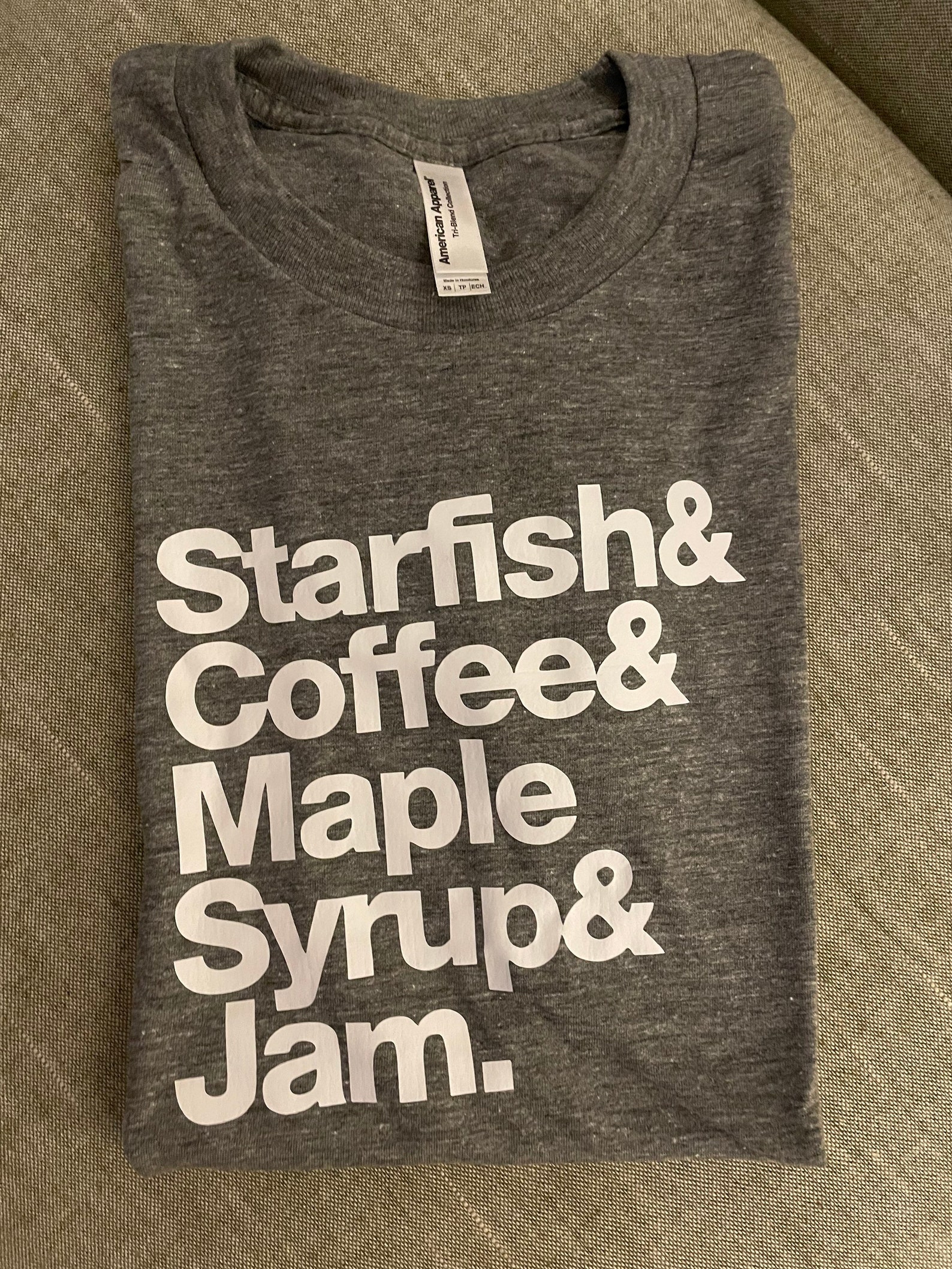 prince starfish and coffee t shirt