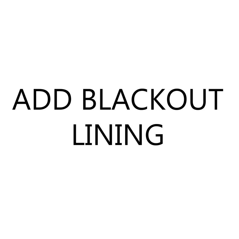 Add Blackout Lining image 1
