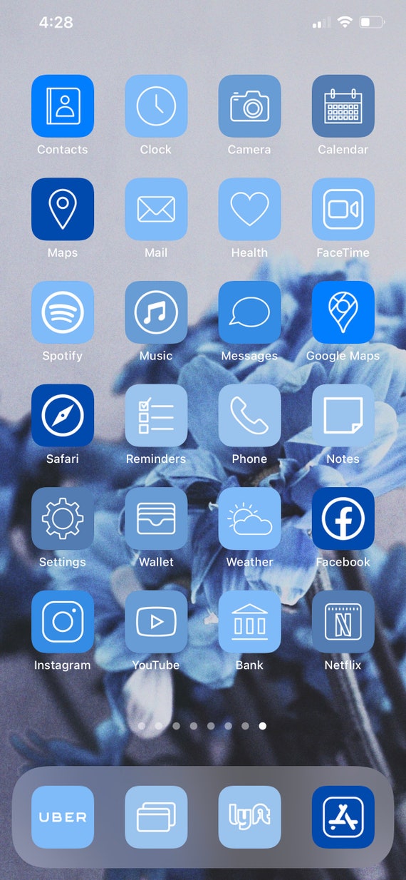 Blue Ios 14 Icons Ios14 App Icons Blue Minimalistic Ios 14 Etsy Blue Ios 14 Icons Ios14 App Icons Blue Minimalistic Ios 14 Etsy