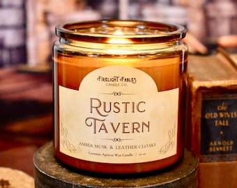 Rustic Tavern Candle | Medieval Tavern In Scent | Dungeons and Dragons Immersion