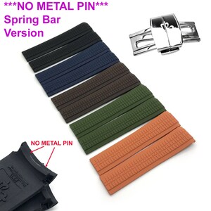 21mm Rubber Band Strap For Patek Philippe Pp Aquanaut 5164a Etsy