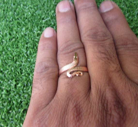 Mother Tradition Consecrated Snake Ring - Medium Copper Copper Plated Ring  Price in India - Buy Mother Tradition Consecrated Snake Ring - Medium  Copper Copper Plated Ring Online at Best Prices in