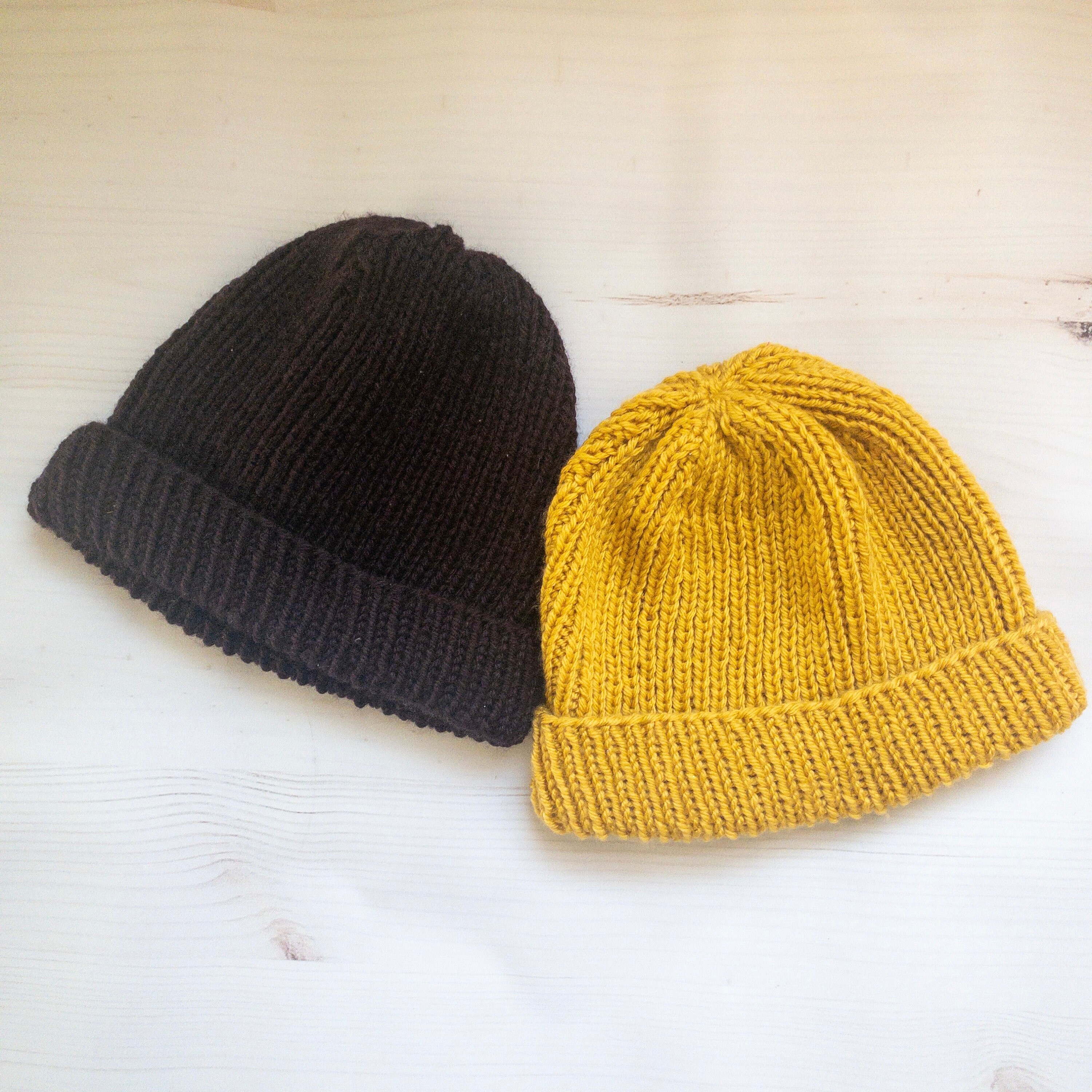 Knitted Fisherman Beanie/ Knitted Beanie/ Unisex Fisherman Etsy
