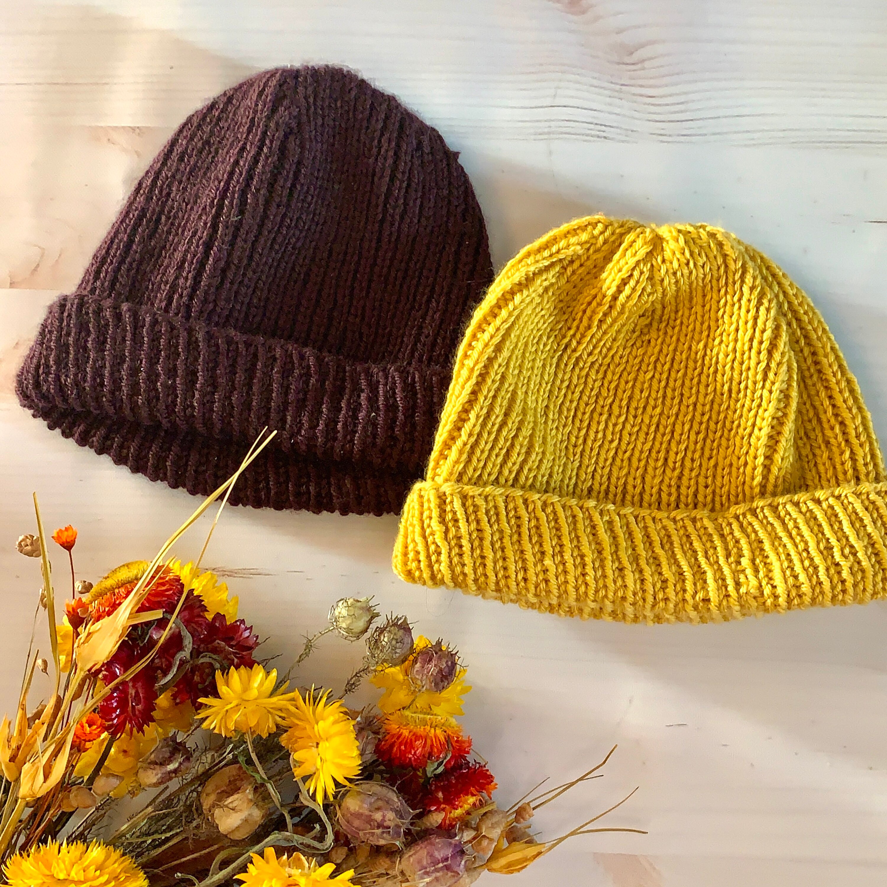 Knitted Fisherman Beanie/ Knitted Beanie/ Unisex Fisherman Etsy