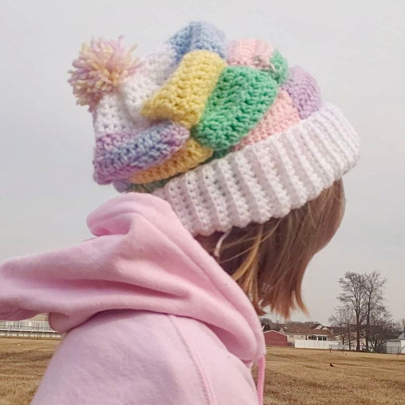 Crochet Hat PATTERN/ Harry Styles Cardigan Inspired Beanie/ - Etsy