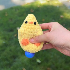 Crochet Chicken Laying Egg Fidget Toy Pattern: No Sew Plush (PDF Pattern) image 7
