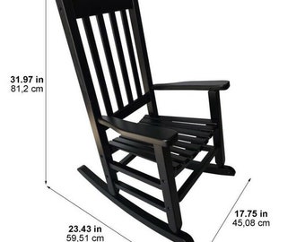 childs rocking chair with name