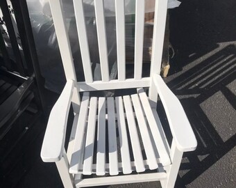 Childs Wooden Rocking Chair Uk  : Personalised Kids Rocking Chair, Personalised Chair, White Chair, Childs Rocking Chair, Childrens Chair, Nursery Funiture, Reading Chair.
