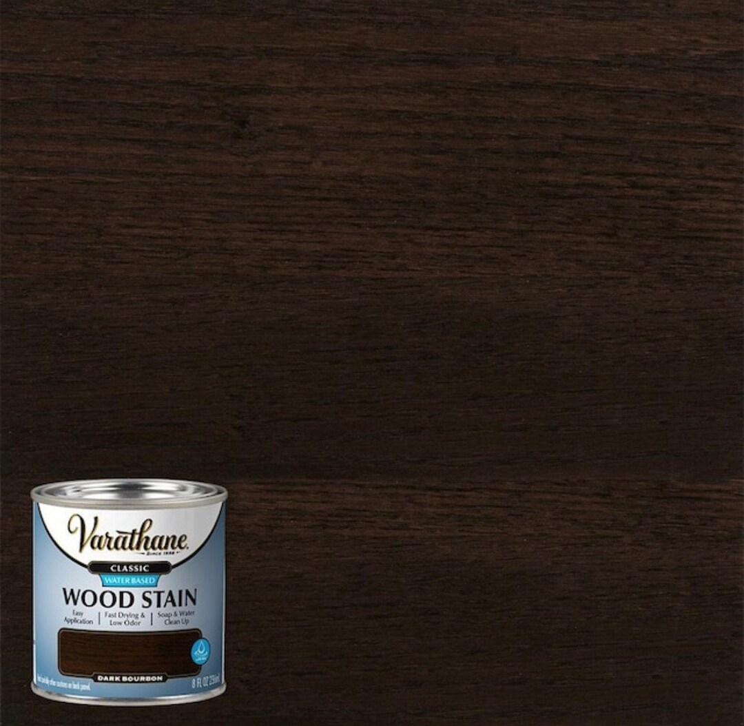 Varathane Classic Wood Stain dark Bourbon 8 Fl.oz. Etsy