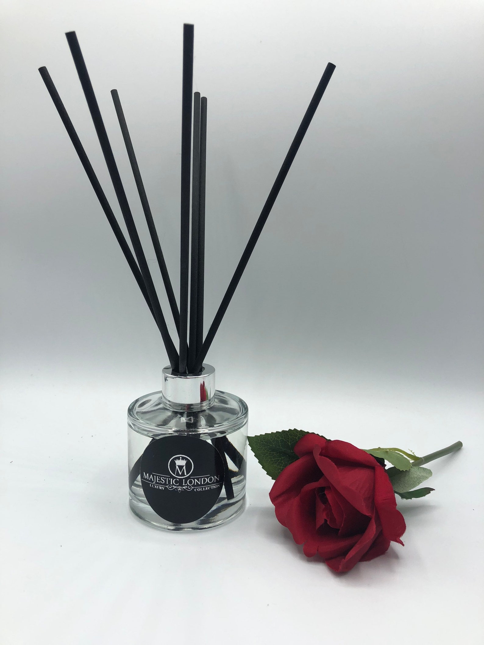 Velvet Rose & Oud Luxury 100ml Room Diffuser with Black Fibre Etsy