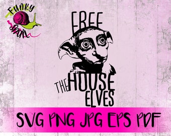 Dobby Free Elf Svg Etsy