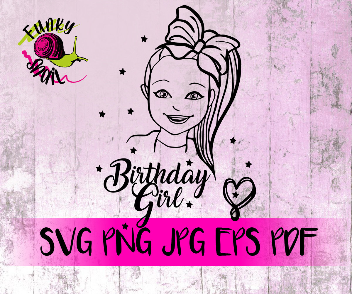PNG EPS jpg +pdf cutting file bundle cricut silhouette printable Jo Jo