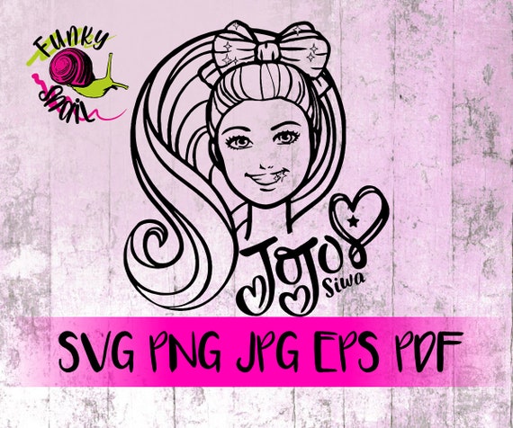 Jo Jo Siwa Svg Jojo Siwa Svg Inspired SVG PNG EPS Jpg | Etsy