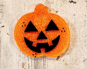 Halloween “Jack O Lantern” retractable Badge Reel