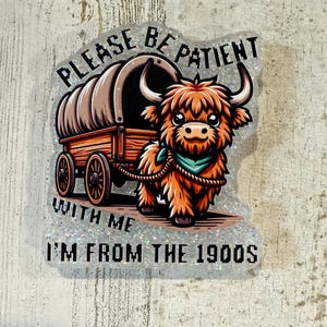 Please be Patient, I’m from the 1900s retractable badge reel