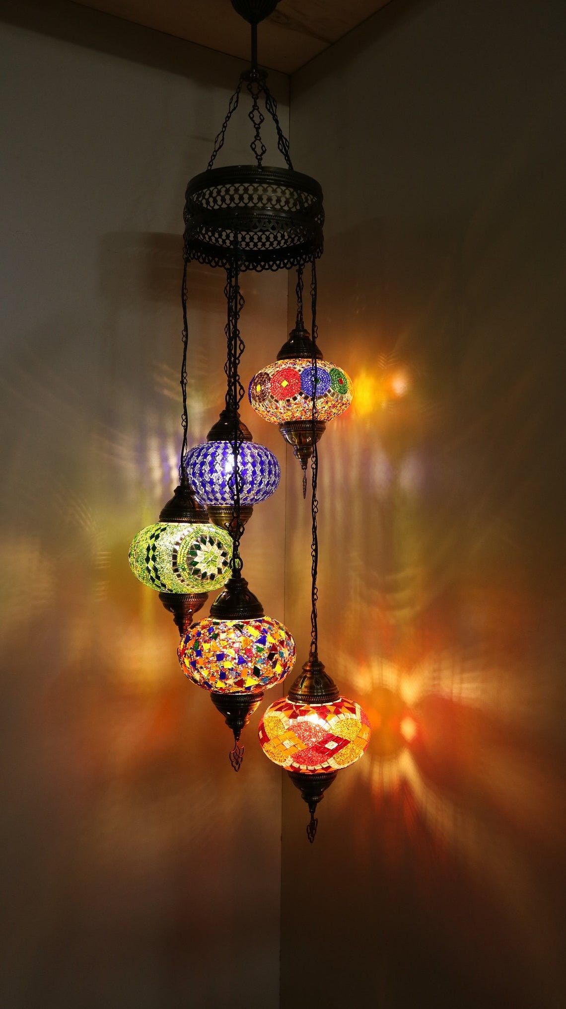 Deckenleuchte 63 Höhe türkische Lampe hängen Lampe | Etsy